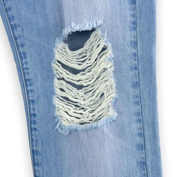 Guess - Tomboy Distressed Button Fly Jeans – Size 28 - NWT - Picture 9 of 11